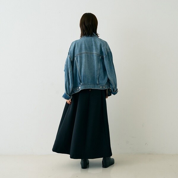 ボンディングフレアスカート【予約】