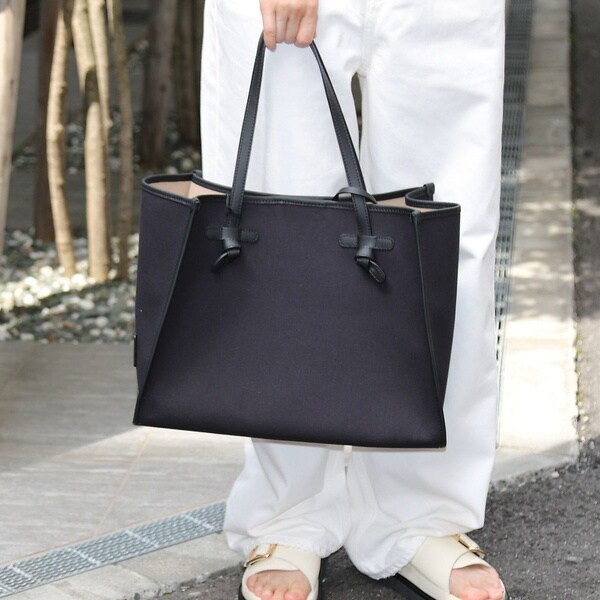 【値下げ中】ROPE サイドメタルビッグトート ブラック 即購入可 楽天市場】【雑誌掲載】サイドメタルビッグトート ROPE' ロペ