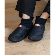 【HUNTER/ハンター】イン/アウト ニッティド カフ スリッパ― ブーツ/K