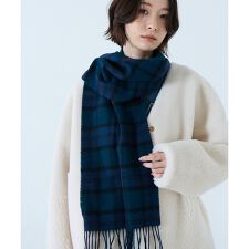 【BARBOUR/バブアー】タータンスカーフ / マフラー / ウール / チェ
