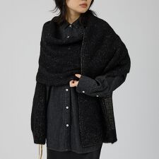 【IRONING/アイロニング】high neck 2way muff ハイネッ