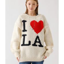 【THRIFTY LOOK/スリフティールック】ハンドニット / I ?LA