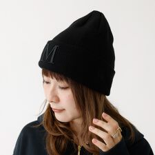 ルージュ・ヴィフ ラクレ(Rouge vif la cle)の【MICA×NEW ERA/マイカ×ニューエラ】knit cap ロゴ刺繍ニット