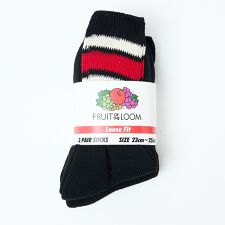 ルージュ・ヴィフ ラクレ(Rouge vif la cle)の【FRUIT OF THE LOOM/フルーツ・オブ・ザ・ルーム】【3足セット】