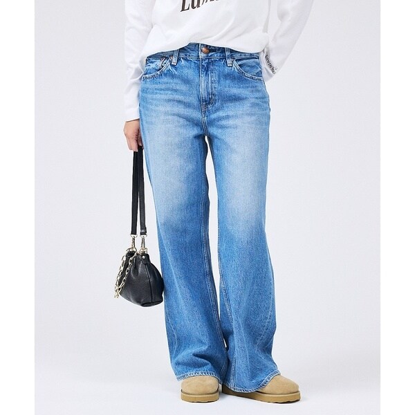 RED CARD/レッドカード】Montana カーブバギーデニム | ルージュ