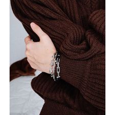 【heyep／ヘイップ】キャット＆メタルパーツ ヘアタイ 3P CAT＆META