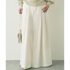 【人気追加】 タックフレアマキシスカート