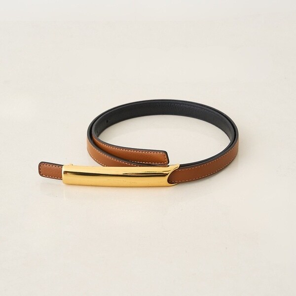 ATELIER AMBOISE/アトリエ アンボワーズ】レザーベルト | ルージュ