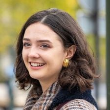 【Caline Paris/カリーヌパリ】ゴールドイヤリング/両耳