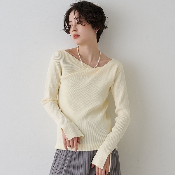 ツイストニットプルオーバー | ルージュ・ヴィフ ラクレ(Rouge vif la