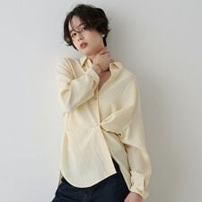 【一部店舗限定】アシンメトリー変形2WAYシャツ