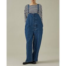 【157 woadblue/イチゴーナナ ウォードブルー】オーバーオール/WBN