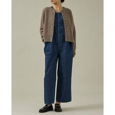 【157 woadblue/イチゴーナナ ウォードブルー】ヘルシーサロペット/サ