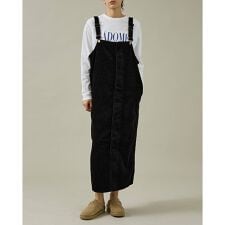 【157×WOADBLUE】オーバーオールスカート/デニム/コットン【WEB限定