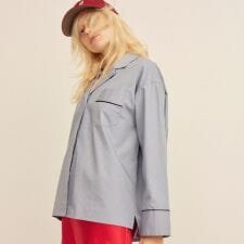 【セットアップ対応】オープンカラーシャツ