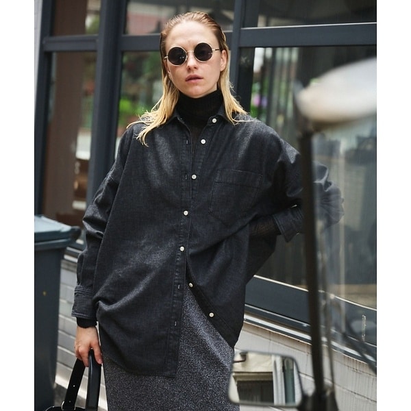 【2026SS新作】【ロングセラー】NEW オーバーサイズデニムシャツ