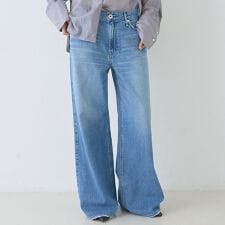 【upper hights/アッパーハイツ】THE LAUREN フレアデニム