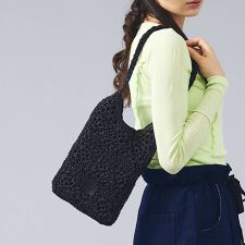 【Swaraj /スワラージ】手編みペーパーラフィアBAG/トートバッグ/ハンド