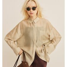 【2026SS新作】【人気追加】バックツイストシャツ