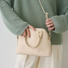 【AULENTTI/オウレンティ】レザー2wayハンドバッグ/ショルダーバッグ【