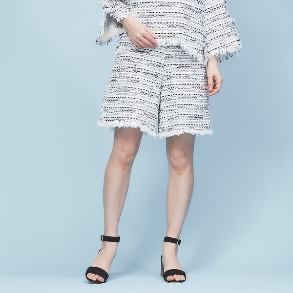 ルージュ・ヴィフ ラクレ（Rouge vif la cle）/ツィードショートパンツ ツィードショートパンツ | ルージュ・ヴィフ ラクレ(Rouge vif la cle