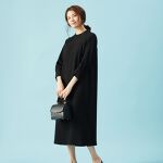 ドットチュールコンビワンピース | ルージュ・ヴィフ ラクレ(Rouge vif 