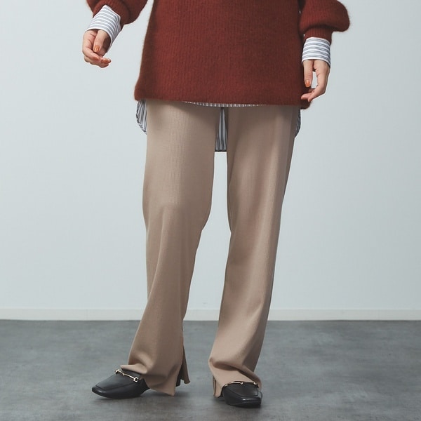 ルージュ・ヴィフ ラクレ（Rouge vif la cle）/丸胴リブパンツ 丸胴リブパンツ | ルージュ・ヴィフ ラクレ(Rouge vif la cle