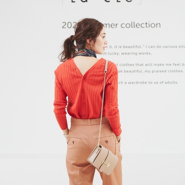 ルージュ・ヴィフ ラクレ(Rouge vif la cle) レディース カーディガン