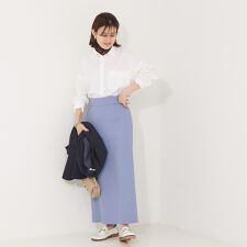 【XSサイズ展開】【ロングセラー】サスペンダータイトスカート