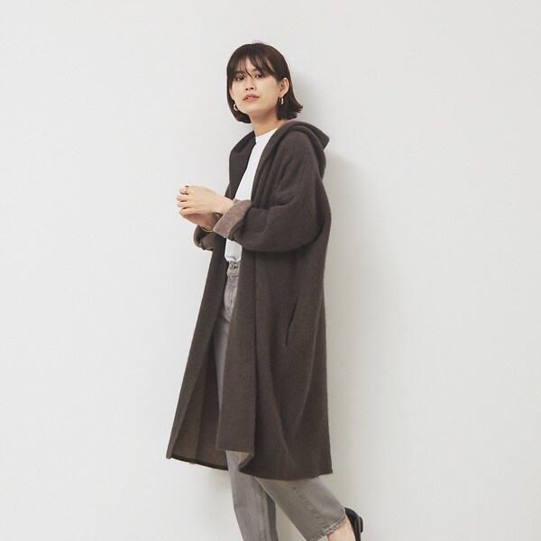 Rouge vif 接結ニットコート 接結ニットコート｜OUTLET / アウトレット