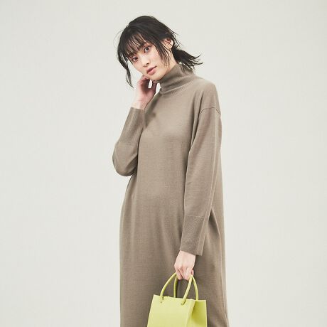 タートルネックニットワンピース カリテ Qualite ファッション通販 マルイウェブチャネル