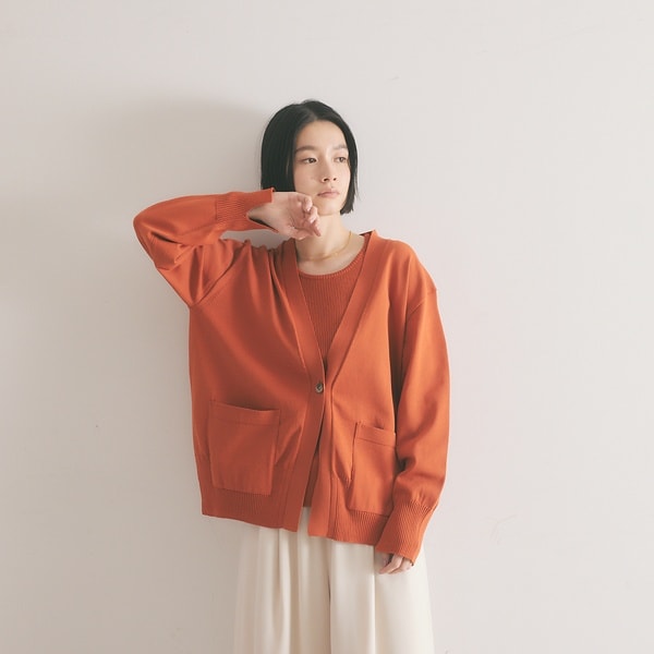 boussole×qualite】カラーパイルニットカーデ | カリテ(qualite