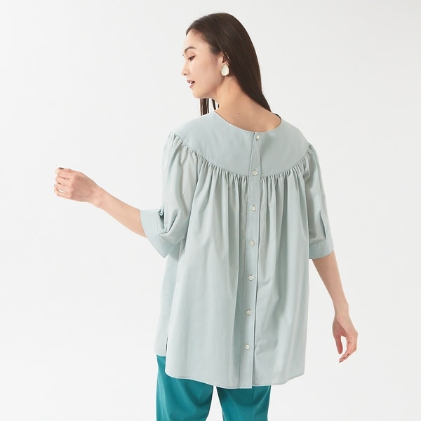 ローンギャザーパフブラウス | カリテ(qualite) | マルイウェブチャネル