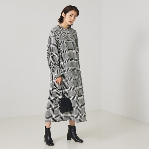 ビッグチェックワンピース | カリテ(qualite) | マルイウェブチャネル