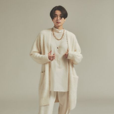 フォックスラクーンニットカーデ | カリテ(qualite) | マルイウェブ  