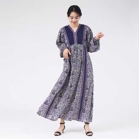 ne Quittez pas】エスニックワンピース | カリテ(qualite) | マルイ  