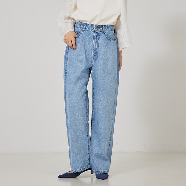 カリテ（qualite）/【e×qualite】ワイドデニム e×qualite】ワイドデニム | カリテ(qualite) | マルイウェブチャネル