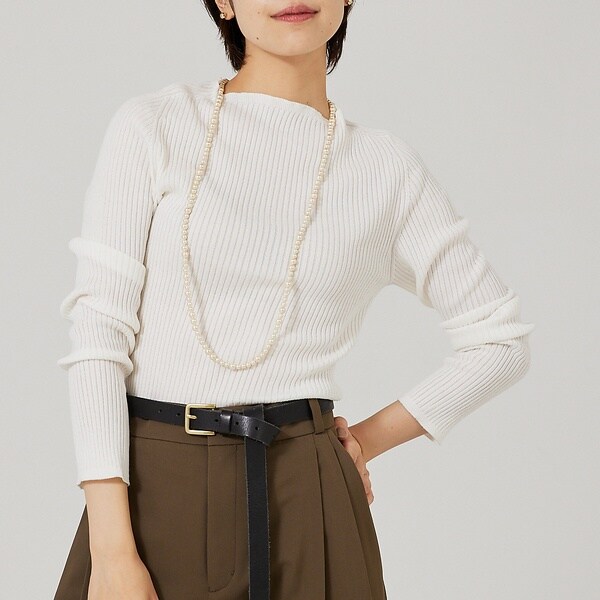 日本製/2024AW】シームレスタートルニット | カリテ(qualite
