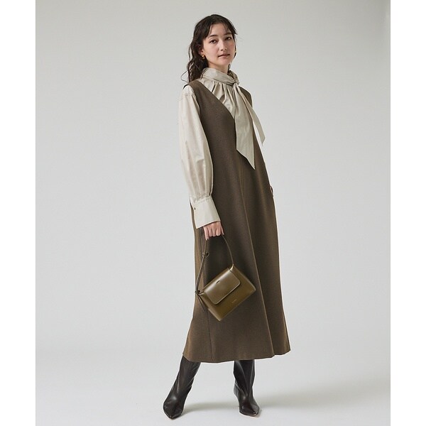 店舗限定】カシュクールワンピース | カリテ(qualite) | マルイウェブ