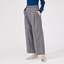 【セットアップ対応】ウールトロ2タックストレートパンツ
