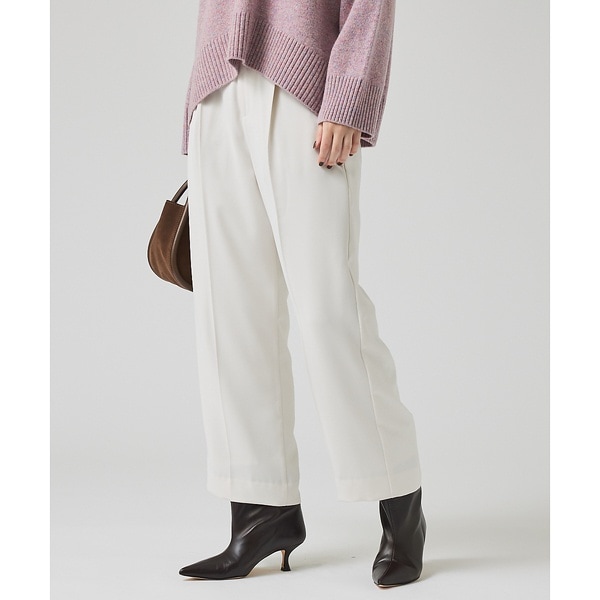 強撚ギャバハイウエストワイドパンツ | カリテ(qualite) | マルイ