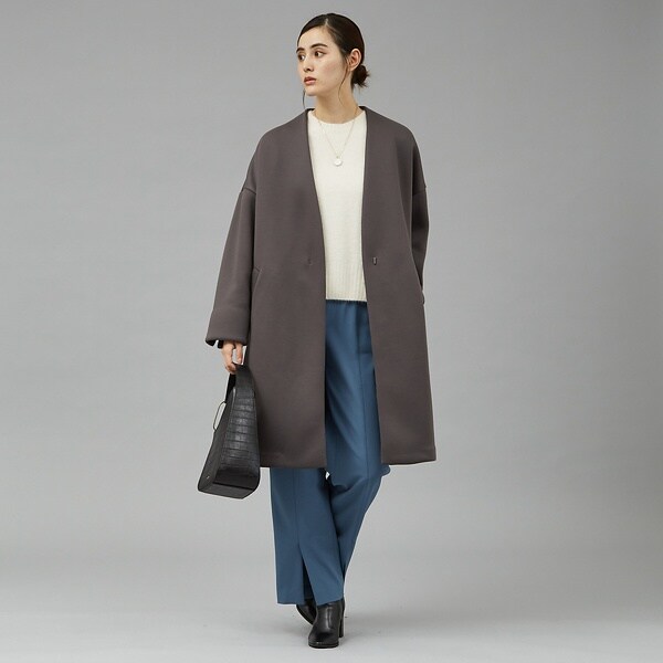 ダンボールノーカラーコート | カリテ(qualite) | マルイウェブチャネル