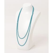 ストーンロングネックレス