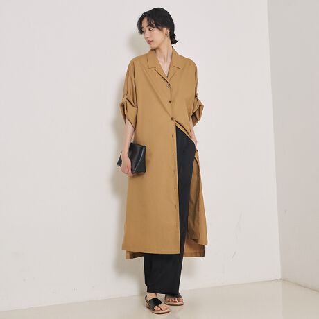 [^ԁF32510090000]*Detail*ƂVGbgŁAȂꊴYI[o[TCYVcs[XB߂̒Ƒ߂̑bNX[hoAtɐ܂グĂBOJĐDƂĂgA񂵗͂̍ꖇłB*Coordinate*pcC[hāADƂČy₩ɃX^COBƐ܂ԂāA悢vXĂ܂B̓ubNň߂āAbNX̒ɑl̃[h܂B