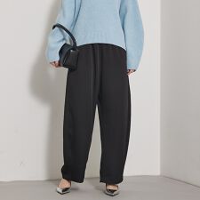 ジョーゼットサテンワイドパンツ【予約】