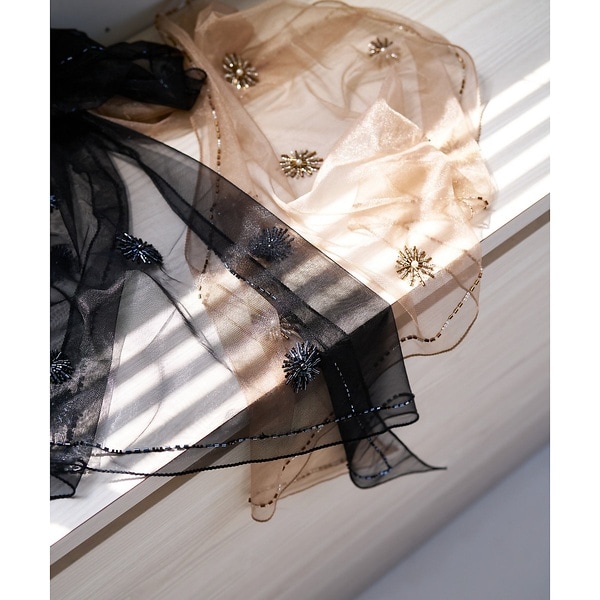 40周年】＜カリテ×マニプリ＞バルーンスカイスカーフ | カリテ(qualite