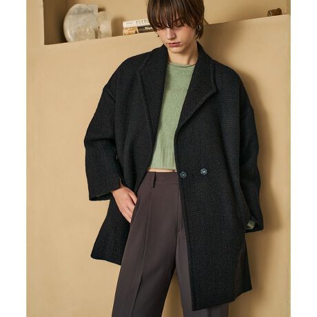 [^ԁF32510000006]*Detail*yĉ݂郍[rOŐDグA\ʊ̂fނgpBŃoL[ȎɂAy₩ƕۉ𗼗܂B݂𗧂ĂĒȂƁAȂꊴ̂X^CɁB*Coordinate*Vvȃjbg~ChpcɐD邾ŁAiȃbNXX^CB݂𗧂ĂĒ΁AIŐꂽۂɃ`FWBubNł܂Ƃ߂ƁAR[g̕\Ɉ܂B