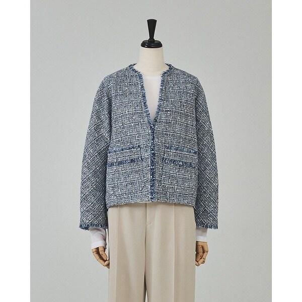 カリテ（qualite）/ラメツイードジャケット【予約】 ラメツイードジャケット【予約】 | カリテ(qualite) | マルイウェブ