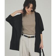 【接触冷感】シアーオーバーカーディガン【予約】