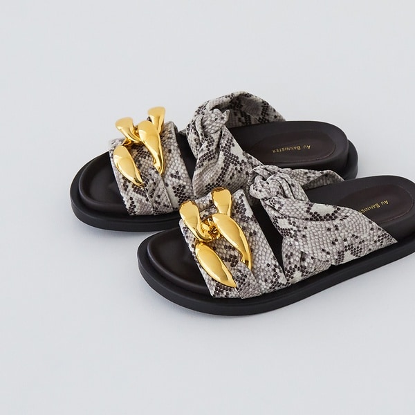 追加》アツゾコメタルリングサンダル | ルタロン(LE TALON) | マルイ